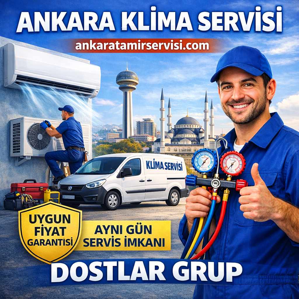 ankara klima servisi dostlar grup uygun fiyat garantisi ayni gün servis imkani