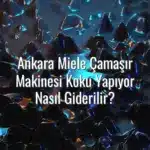 Ankara Miele Çamaşır Makinesi Koku Yapıyor Nasıl Giderilir? - Ankara Miele çamaşır makinesi koku yapıyor