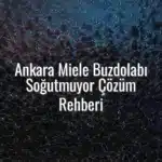Ankara Miele Buzdolabı Soğutmuyor Çözüm Rehberi - Ankara Miele buzdolabı soğutmuyor