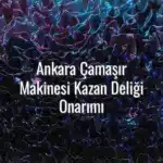 Ankara Çamaşır Makinesi Kazan Deliği Onarımı - Ankara çamaşır makinesi kazan deliği
