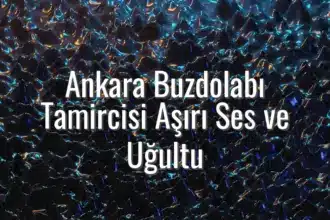 Ankara Buzdolabı Tamircisi Aşırı Ses ve Uğultu - ankara buzdolabı tamircisi aşırı ses