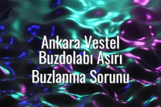 Ankara Vestel Buzdolabı Aşırı Buzlanma Sorunu - Vestel buzdolabı aşırı buzlanma