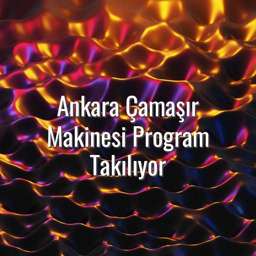 Ankara Çamaşır Makinesi Program Takılıyor - Ankara çamaşır makinesi program takılıyor