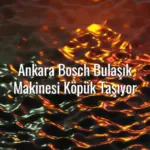 Ankara Bosch Bulaşık Makinesi Köpük Taşıyor - Ankara Bosch bulaşık makinesi köpük taşıyor