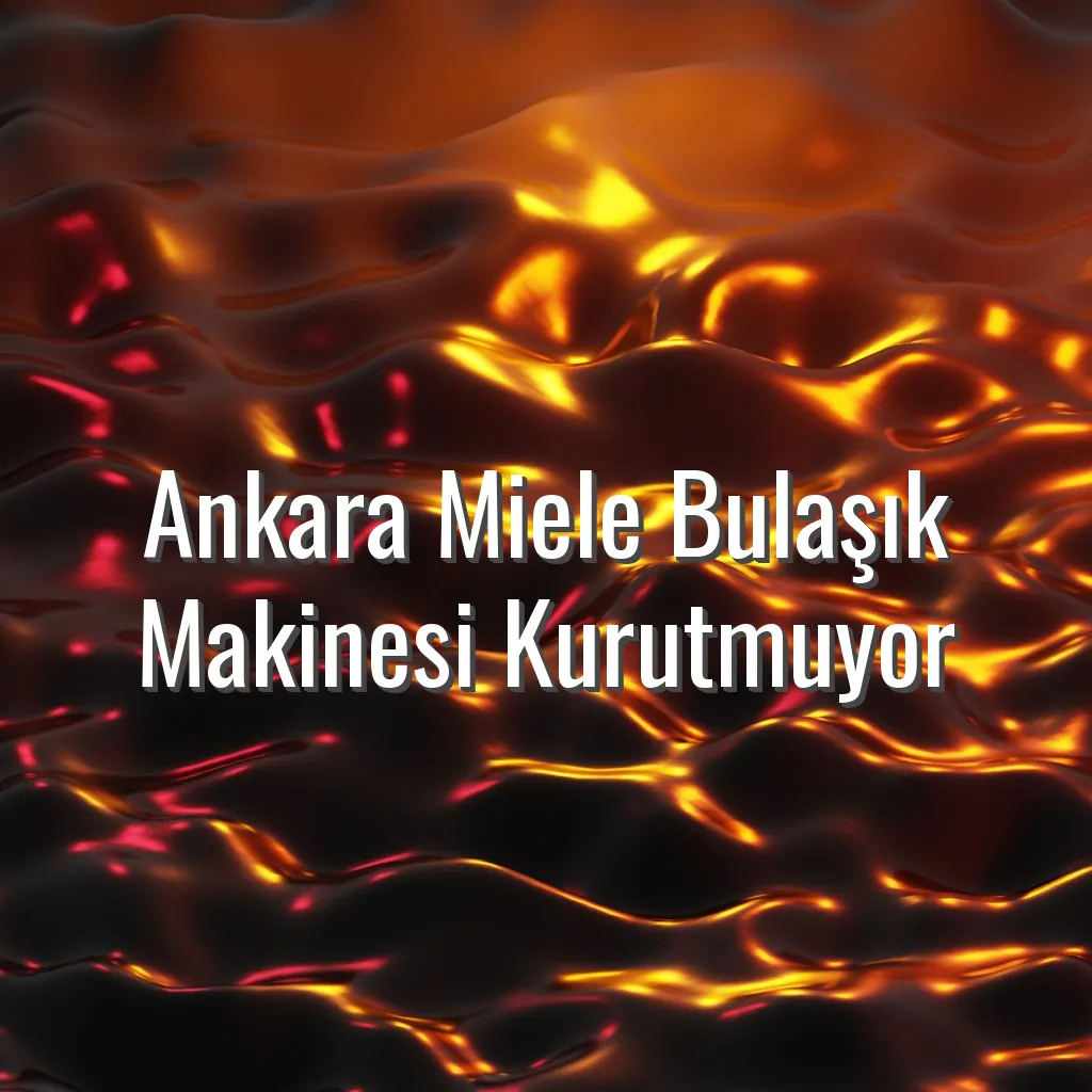 Ankara Miele Bulaşık Makinesi Kurutmuyor - ankara miele bulaşık makinesi kurutmuyor
